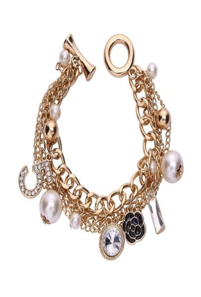 luxury multilayer chain charms bracelets jewelry fashion rose gold fragrant flower pearl no 5 dangle glittering zircon diamond pul1095523, Black
luxury multilayer chain charms bracelets jewelry fashion rose gold fragrant flower pearl no 5 dangle glittering zircon diamond pul1095523, Black