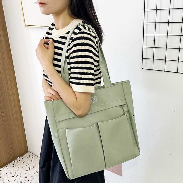 new bag large capacity handheld shoulder bag for women leisure literature and art college student class bag mommy tote bag
new bag large capacity handheld shoulder bag for women leisure literature and art college student class bag mommy tote bag