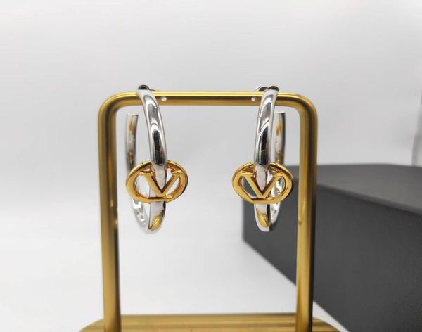 fashion charm hoop earrings aretes for lady women party wedding lovers gift engagement jewelry with box nrj2144432, Golden;silver
fashion charm hoop earrings aretes for lady women party wedding lovers gift engagement jewelry with box nrj2144432, Golden;silver