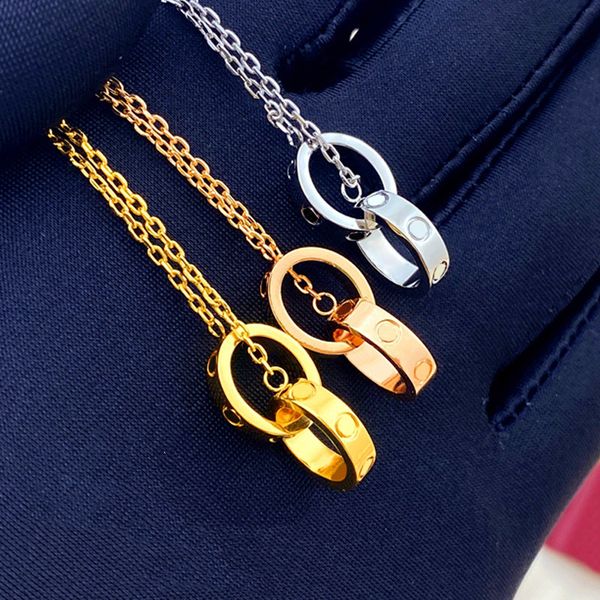designer jewelry love necklaces women bijoux charm silver rose gold chain luxury jewlery woman double loop design stainless steel lovers nam
designer jewelry love necklaces women bijoux charm silver rose gold chain luxury jewlery woman double loop design stainless steel lovers nam
