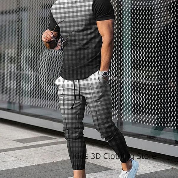 mens tracksuits summer sportwear sets 3d print men set short sleeve tshirt long pants 2 piece trousers tracksuit clothing outfit 230715, Gray
mens tracksuits summer sportwear sets 3d print men set short sleeve tshirt long pants 2 piece trousers tracksuit clothing outfit 230715, Gray