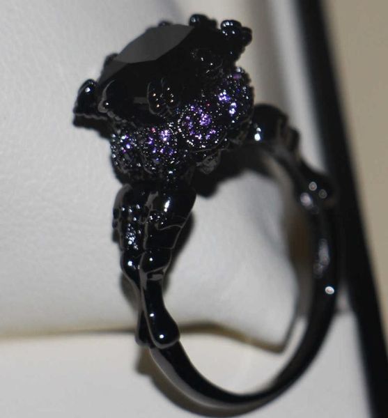 victoria wieck cool vintage jewelry 10kt black gold filled black aaa cubic zirconia women wedding skull band ring gift size511 y05283493, Golden;silver
victoria wieck cool vintage jewelry 10kt black gold filled black aaa cubic zirconia women wedding skull band ring gift size511 y05283493, Golden;silver