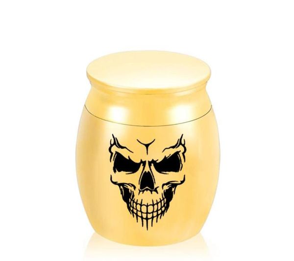 skull mini cremation urns funeral urn for ashes holder small keepsake memorials jar 30 x 40 mm3018331, Silver
skull mini cremation urns funeral urn for ashes holder small keepsake memorials jar 30 x 40 mm3018331, Silver