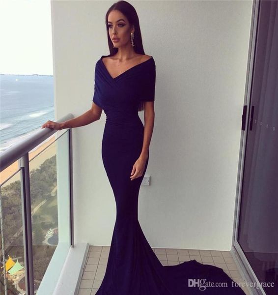 2019 cap sleeves evening dress mermaid v neck floor length long formal holiday wear prom party gown custom made plus size2243129, Black;red
2019 cap sleeves evening dress mermaid v neck floor length long formal holiday wear prom party gown custom made plus size2243129, Black;red