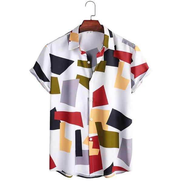 men's casual shirts coldker new summer men's shirt ethnic hawaiian shirt vintage short sleeve button fashion casual geometric prin, White;black
men's casual shirts coldker new summer men's shirt ethnic hawaiian shirt vintage short sleeve button fashion casual geometric prin, White;black