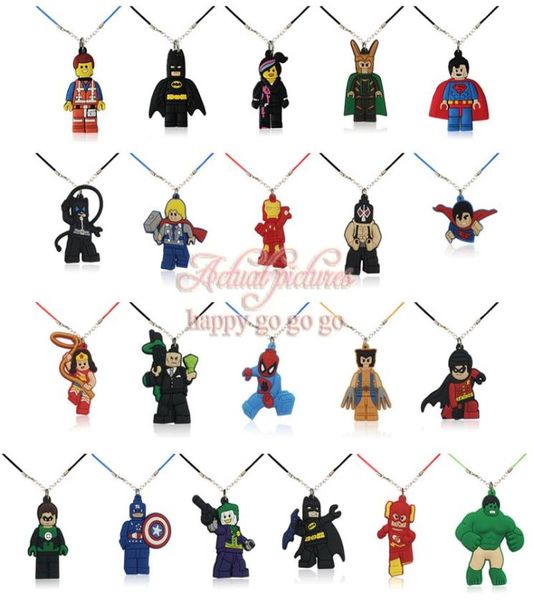 moq8pcs super hero necklace soft pvc cartoon pendants charms 51cm rope chains fashion accessories jewelry ornaments wholers 4284677, Silver
moq8pcs super hero necklace soft pvc cartoon pendants charms 51cm rope chains fashion accessories jewelry ornaments wholers 4284677, Silver