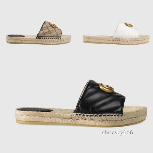 designer summer slippers platform casual sandals fashion golden letter flat bottom ladies fisherman shoes leather hemp rope grass lace, Black
designer summer slippers platform casual sandals fashion golden letter flat bottom ladies fisherman shoes leather hemp rope grass lace, Black