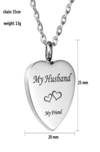 fashion jewelry my husband my friend cremation jewelry stainless steel urn necklace pendant souvenir75817973371193, Silver
fashion jewelry my husband my friend cremation jewelry stainless steel urn necklace pendant souvenir75817973371193, Silver