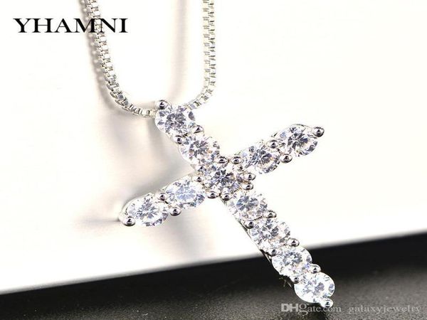 yhamni luxury cubic zircon cross pendant necklace 925 sterling silver cross christian jesus jewelry for women gift hzl0053350022
yhamni luxury cubic zircon cross pendant necklace 925 sterling silver cross christian jesus jewelry for women gift hzl0053350022