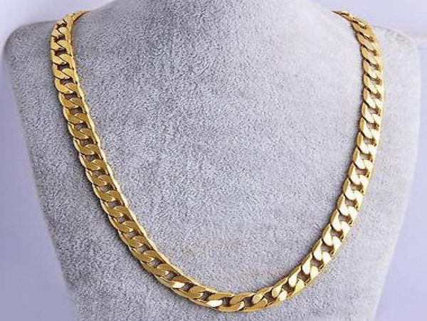 real 18k yellow gold filled mens necklace 236quot chain set birthday gift2980832, Silver
real 18k yellow gold filled mens necklace 236quot chain set birthday gift2980832, Silver