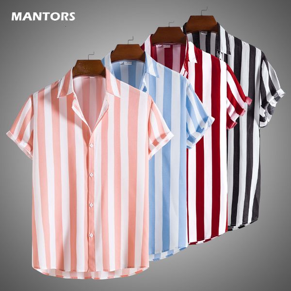 men's t shirts casual blouse striped shirts 2023 summer short sleeve tee shirt men loose fashion turn down collar print mens 230715, White;black
men's t shirts casual blouse striped shirts 2023 summer short sleeve tee shirt men loose fashion turn down collar print mens 230715, White;black