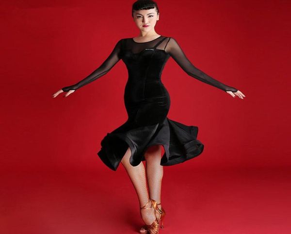 adultgirls latin dance dress salsa tango cha cha ballroom competition practice dance dress black slim long sleeve velvet dre7959465, Black;red
adultgirls latin dance dress salsa tango cha cha ballroom competition practice dance dress black slim long sleeve velvet dre7959465, Black;red