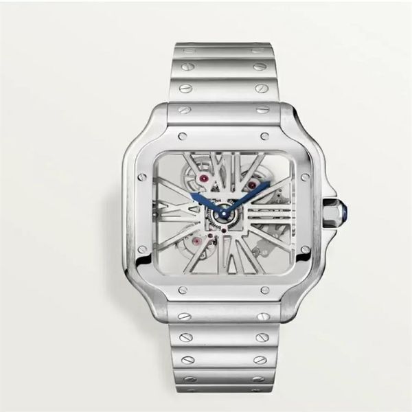 luxury watch man classic quartz movement men watches designer stainless steel strap skeleton wristwatch226c, Slivery;brown
luxury watch man classic quartz movement men watches designer stainless steel strap skeleton wristwatch226c, Slivery;brown