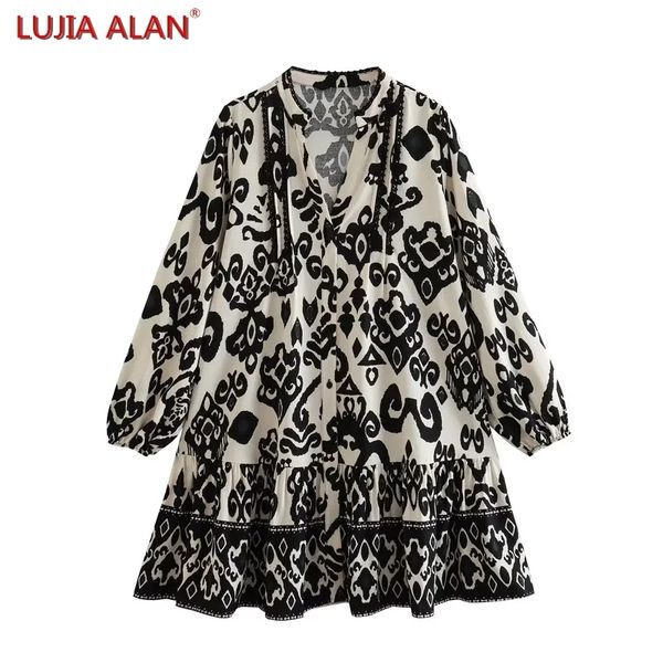 basic casual dresses summer women's lace decoration retro printed shirt dress female long sleeve loose vestidos lujia alan wd2521 23071, Black;gray
basic casual dresses summer women's lace decoration retro printed shirt dress female long sleeve loose vestidos lujia alan wd2521 23071, Black;gray