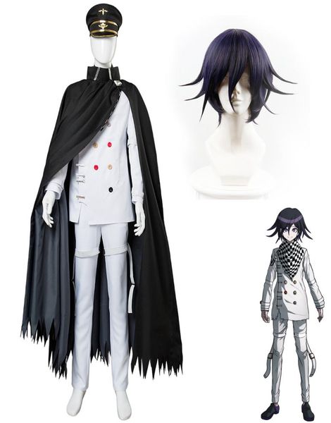 danganronpa v3 killing harmony ouma kokichi cosplay costume clothes accessories wigs 341154, Black
danganronpa v3 killing harmony ouma kokichi cosplay costume clothes accessories wigs 341154, Black