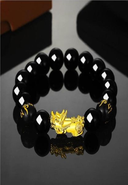 good luck wealth jewelry black obsidian beads pixiu bracelet six words feng shui prosperity pi xiu bracelets9424620, Golden;silver
good luck wealth jewelry black obsidian beads pixiu bracelet six words feng shui prosperity pi xiu bracelets9424620, Golden;silver