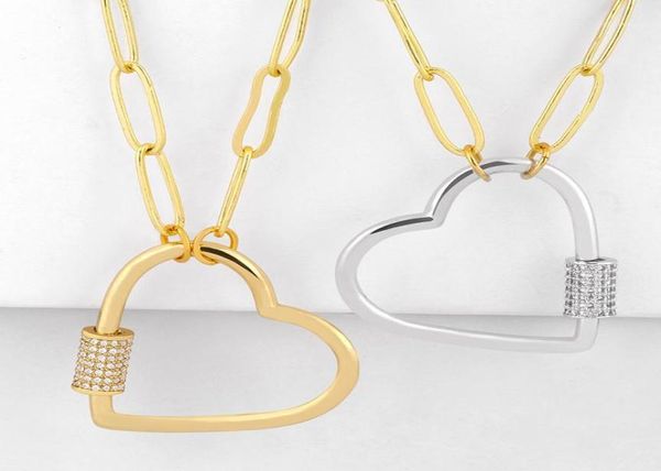 pendant necklaces gold love heart lasso for women cz zircon carabiner lock charm punk statement fashion jewelry nkeq6012920741, Silver
pendant necklaces gold love heart lasso for women cz zircon carabiner lock charm punk statement fashion jewelry nkeq6012920741, Silver