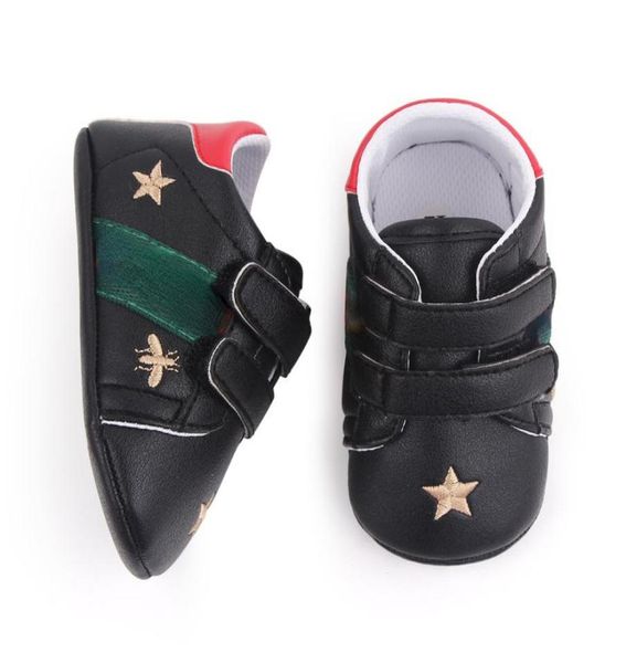baby shoes boy girl sports sneakers bee newborn pu leather nonslip first walkers with bow infant soft sole shoes1457082
baby shoes boy girl sports sneakers bee newborn pu leather nonslip first walkers with bow infant soft sole shoes1457082