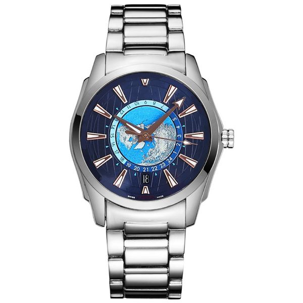 designer men's watch world map design automatic mechanical movement 316 steel case with mineral super strong mirror size 42, Slivery;brown
designer men's watch world map design automatic mechanical movement 316 steel case with mineral super strong mirror size 42, Slivery;brown