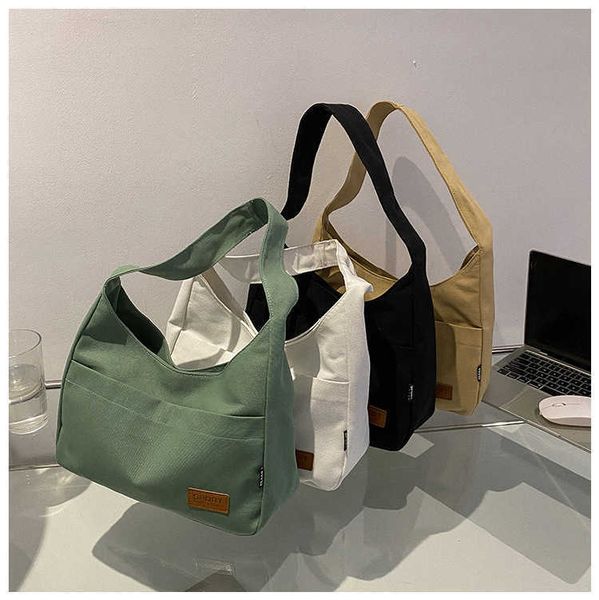 underarm bag new single shoulder women's bag simple and versatile art tote bag student classroom large capacity canvas bag women
underarm bag new single shoulder women's bag simple and versatile art tote bag student classroom large capacity canvas bag women