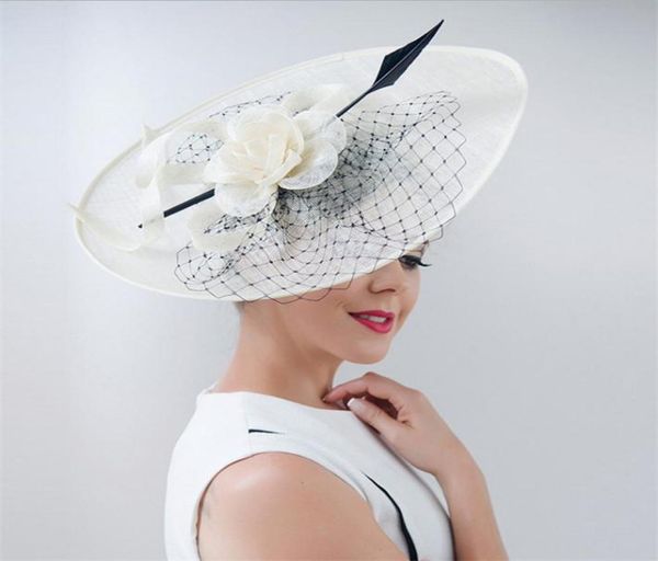 2017 new elegant linen bridal hat sombrero for women churchwedding party hatoutdoor chapeu cappelli retro british large brimmed 6488302, White
2017 new elegant linen bridal hat sombrero for women churchwedding party hatoutdoor chapeu cappelli retro british large brimmed 6488302, White