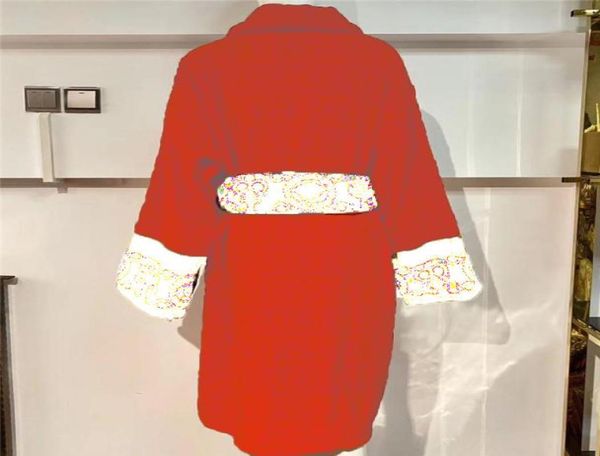 luxury couple nightgown cotton pajamas men women robes designer cardigan gown sleepwear home wear robes5826071, Black;red
luxury couple nightgown cotton pajamas men women robes designer cardigan gown sleepwear home wear robes5826071, Black;red
