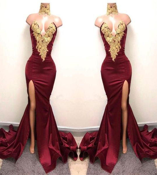 2017 new arrival burgundy mermaid prom dresses lace gold applique sweetheart elastic satin high side split formal dresses evening 7530937, Black;red
2017 new arrival burgundy mermaid prom dresses lace gold applique sweetheart elastic satin high side split formal dresses evening 7530937, Black;red