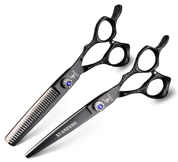 xuan feng silver hair clipper 6 inch hair scissors japan 440c steel thinning and cutting scissors set hair shear barber tools1789925
xuan feng silver hair clipper 6 inch hair scissors japan 440c steel thinning and cutting scissors set hair shear barber tools1789925
