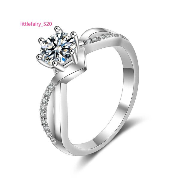 pendant necklaces fashion six-pronged moissanite jewelry infinity engagement wedding band rings for women twist ring half-way, Silver
pendant necklaces fashion six-pronged moissanite jewelry infinity engagement wedding band rings for women twist ring half-way, Silver