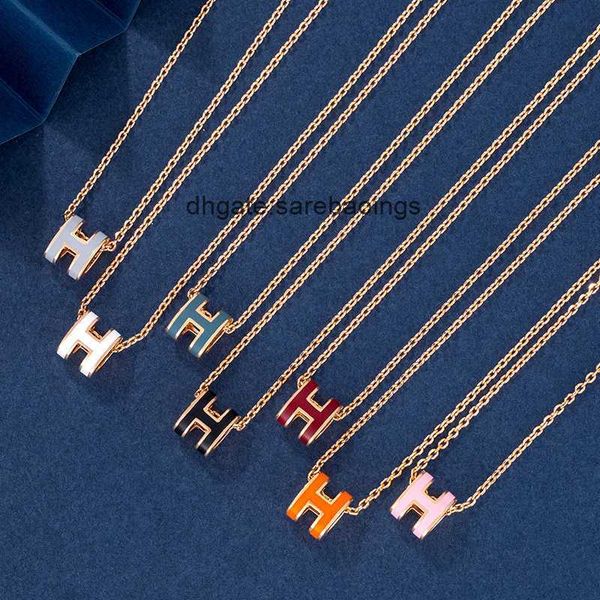 aher max designer luxury emma's mini h necklace enamel thick gold plated z development version clavicle chain, Silver
aher max designer luxury emma's mini h necklace enamel thick gold plated z development version clavicle chain, Silver