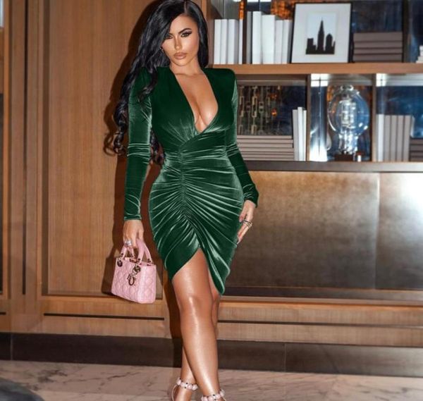 deep v neck long sleeve bodycon dress women autumn winter party velvet dresses for woman9391554, Black;gray
deep v neck long sleeve bodycon dress women autumn winter party velvet dresses for woman9391554, Black;gray