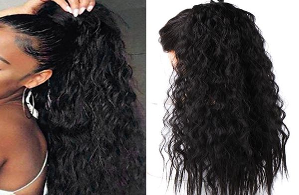 long deep curly ponytail human hair clip in black weave braid ponytail brazilian hair piece 140g2591539
long deep curly ponytail human hair clip in black weave braid ponytail brazilian hair piece 140g2591539
