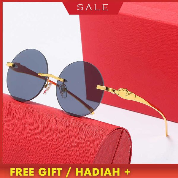 luxury brands design sunglasses new kajia metal leopard head framels sunglass men's fashion round frame net red women's glass, White;black
luxury brands design sunglasses new kajia metal leopard head framels sunglass men's fashion round frame net red women's glass, White;black