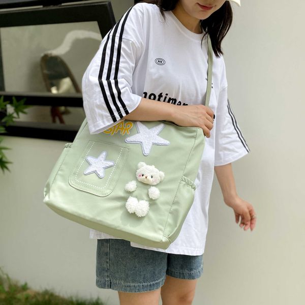 new summer bag women's small fresh large capacity student study shoulder bag outdoor leisure tote bag fashion bag
new summer bag women's small fresh large capacity student study shoulder bag outdoor leisure tote bag fashion bag