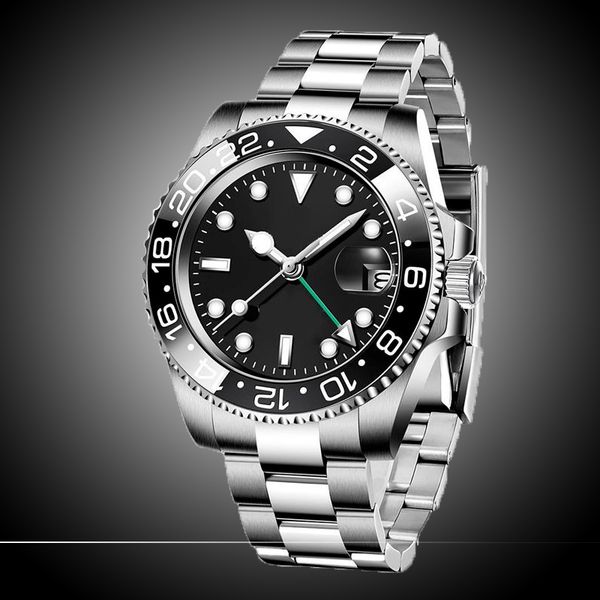 luxury men's watch high end design automatic sports sapphire glass ceramic bezel original buckle bracelet mens watchs luminous waterpro, Slivery;brown
luxury men's watch high end design automatic sports sapphire glass ceramic bezel original buckle bracelet mens watchs luminous waterpro, Slivery;brown
