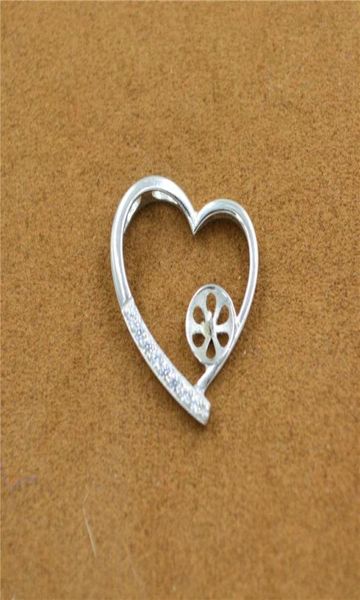s925 pure silver heartshaped pendant pearl necklace diy mount empty silver holder accessories manufacturer direct s dz0462048279, Slivery;crystal
s925 pure silver heartshaped pendant pearl necklace diy mount empty silver holder accessories manufacturer direct s dz0462048279, Slivery;crystal