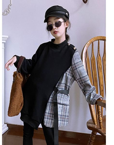 designer girls plaid patchwork sweatshirt dress children long sleeve casual dress kids fall clothing a48345027205, Red;yellow
designer girls plaid patchwork sweatshirt dress children long sleeve casual dress kids fall clothing a48345027205, Red;yellow