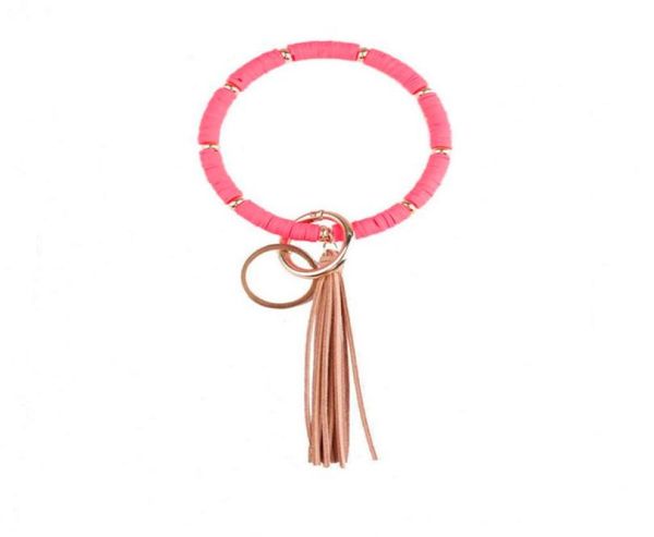 2020boho key ring bracelet rainbow clay beaded keychains bangles bracelets with velvet suede leather hand large arm bracelets9751816, Slivery;golden
2020boho key ring bracelet rainbow clay beaded keychains bangles bracelets with velvet suede leather hand large arm bracelets9751816, Slivery;golden