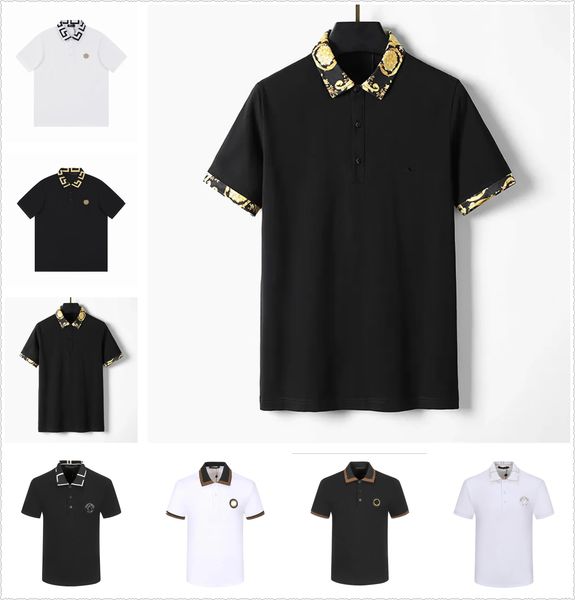 2023os new summer men's casual striped lapel short-sleeved poio shirt m-3xl, White;black
2023os new summer men's casual striped lapel short-sleeved poio shirt m-3xl, White;black