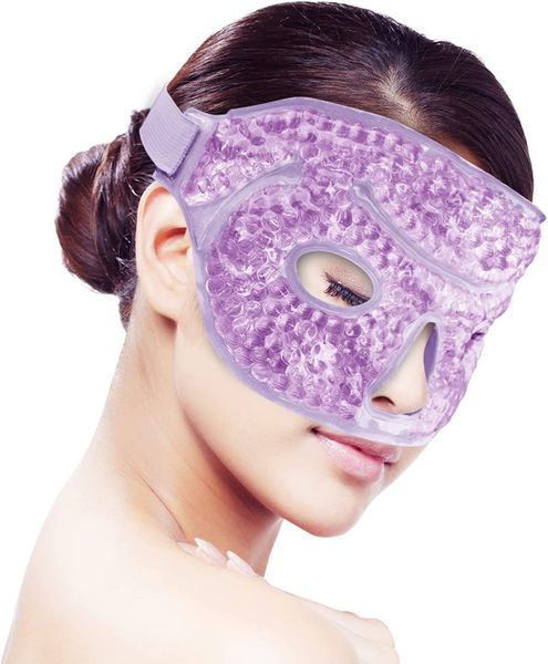or cold ice face eye mask reusable gel beads eye spa pad heated warm cooling ice face mask with with soft plush for puffy eyes-migraine reli
or cold ice face eye mask reusable gel beads eye spa pad heated warm cooling ice face mask with with soft plush for puffy eyes-migraine reli