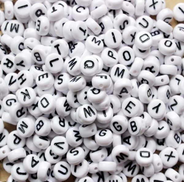 100pcs white letter beads alphabet beads for jewelry making 47mm english letters women children diy bracelet necklace findings8501284, Black
100pcs white letter beads alphabet beads for jewelry making 47mm english letters women children diy bracelet necklace findings8501284, Black