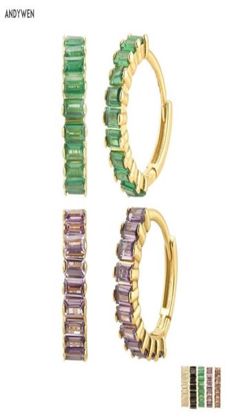 andywen 100 925 sterling silver rainbow color hoops circle round earring piercing cz zircon pave pendiente ohrringe jewelry 200921247237, Golden;silver
andywen 100 925 sterling silver rainbow color hoops circle round earring piercing cz zircon pave pendiente ohrringe jewelry 200921247237, Golden;silver