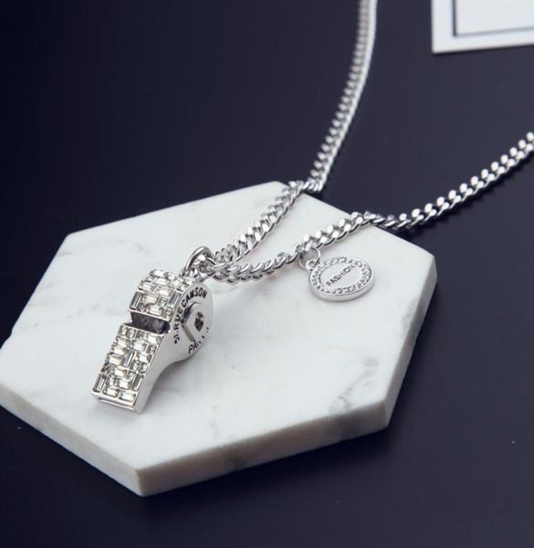 new trend korean diamond whistle pendant sweater chain whistle necklace female jewelry temperament fashion jewelry long necklace5955439, Silver
new trend korean diamond whistle pendant sweater chain whistle necklace female jewelry temperament fashion jewelry long necklace5955439, Silver