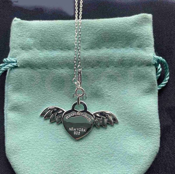 925 silver designer angle heart necklace womens love pendants couples gold chain designer jewelry sweet gift for girlfriend luxurys t vintag
925 silver designer angle heart necklace womens love pendants couples gold chain designer jewelry sweet gift for girlfriend luxurys t vintag