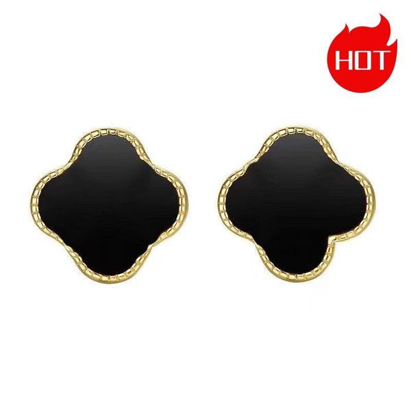 designer earrings four-leaf clover earrings for women senior classic small fragrant wind earrings new clover earrings 18k gold light luxury, Golden;silver
designer earrings four-leaf clover earrings for women senior classic small fragrant wind earrings new clover earrings 18k gold light luxury, Golden;silver