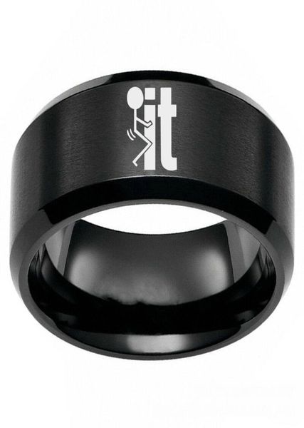 fashion men039s rings fk it funny humor joke stainless steel band size 6135822719, Silver
fashion men039s rings fk it funny humor joke stainless steel band size 6135822719, Silver