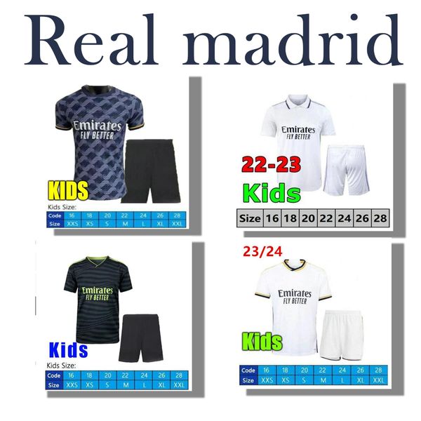 kids 23 24 pieces real madrids football shirt fans version 2023 2024 kit modric camise tavini jr camavin garomeni madrides shirt kids set, Black
kids 23 24 pieces real madrids football shirt fans version 2023 2024 kit modric camise tavini jr camavin garomeni madrides shirt kids set, Black