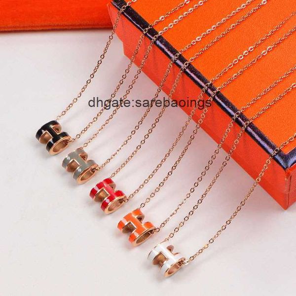 aher max designer luxury h letter necklace female oval enamel mini short chain straight ornament, Silver
aher max designer luxury h letter necklace female oval enamel mini short chain straight ornament, Silver