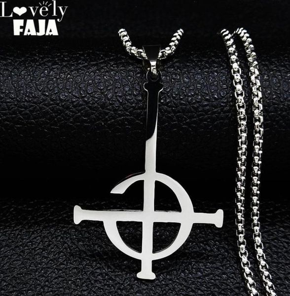 ghost bc nameless stainless steel necklace ghoul band pope emeritus symbol mask grucifix poster necklaces jewelry n643s036391201, Silver
ghost bc nameless stainless steel necklace ghoul band pope emeritus symbol mask grucifix poster necklaces jewelry n643s036391201, Silver