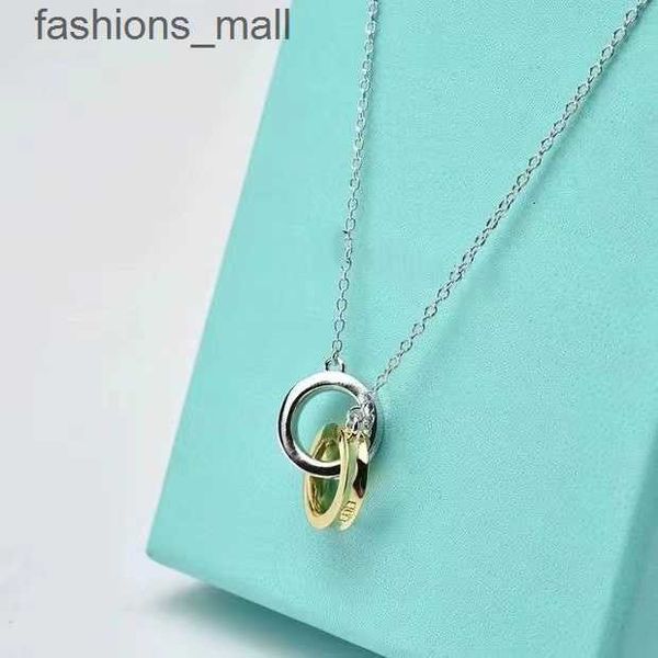 luxurys designer necklace classic double ring necklaces letters exquisite high-end fashion personality trend men and women rose gold sliver, Silver
luxurys designer necklace classic double ring necklaces letters exquisite high-end fashion personality trend men and women rose gold sliver, Silver